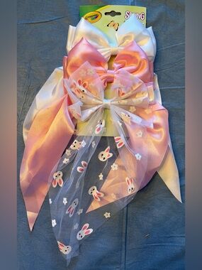 Hair bow Clips Set of 3 New
